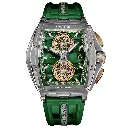 Chrono GMT Steel/Green Dial - 45mm