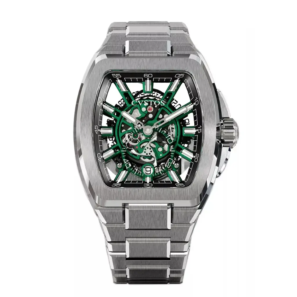 Metropolitan PS Titanium/SQLT Green - 42mm