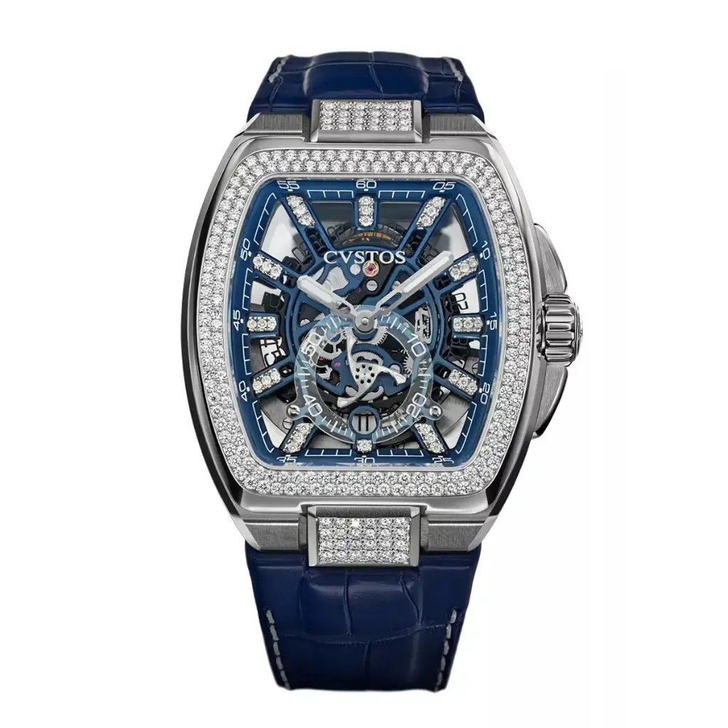 Metropolitan PS Titanium/SQLT Blue Dial/Diamond - 42mm