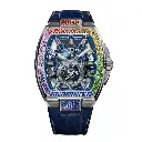 Metropolitan PS Titanium/SQLT Blue Dial/Rainbow - 42mm