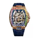Metropolitan PS Rose Gold/SQLT 5N Dial/Diamond - 42mm