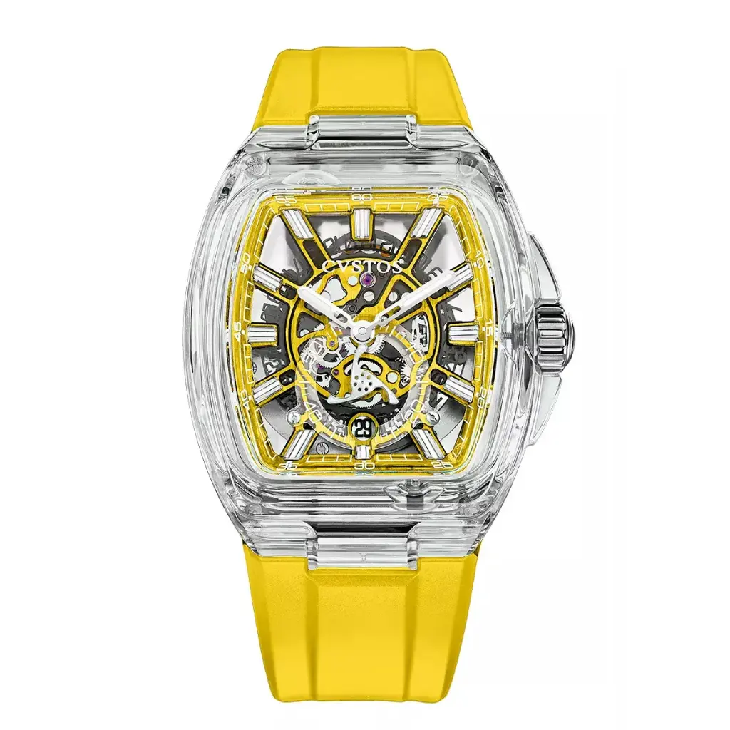 Metropolitan PS Sapphire/SQLT Yellow - 42mm