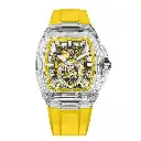 Metropolitan PS Sapphire/SQLT Yellow - 42mm