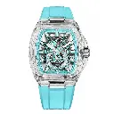 Metropolitan PS Sapphire/SQLT Ice Blue - 42mm 