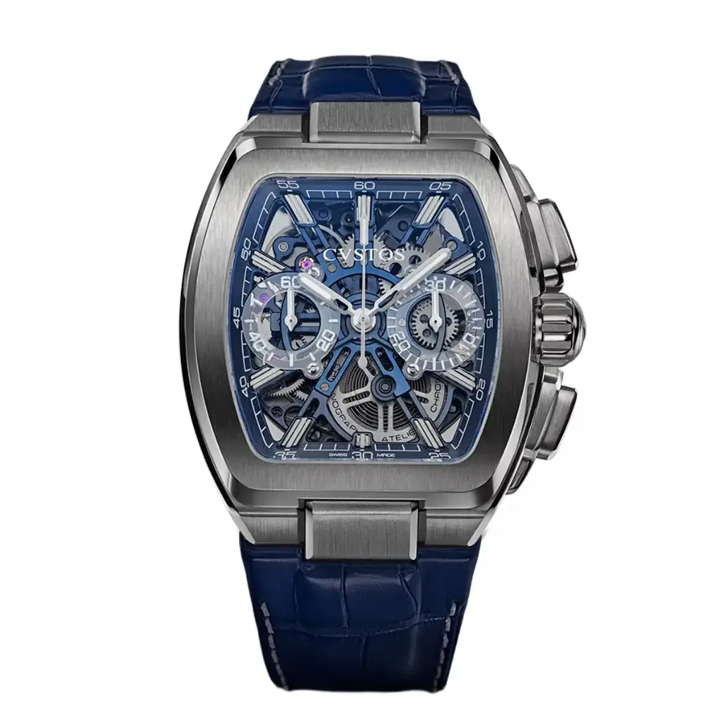 Metropolitan Chrono Titanium Blue SQLT - 42mm