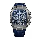 Metropolitan Chrono Titanium Blue SQLT - 42mm