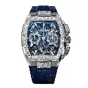Metropolitan Chrono Titanium Blue SQLT/Diamond - 42mm