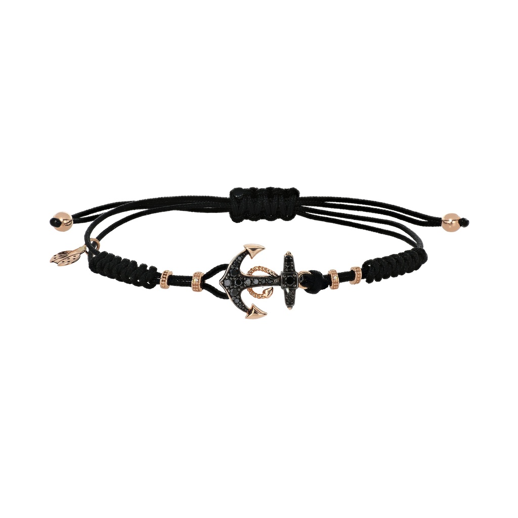 Rose Gold Anchor Bracelet