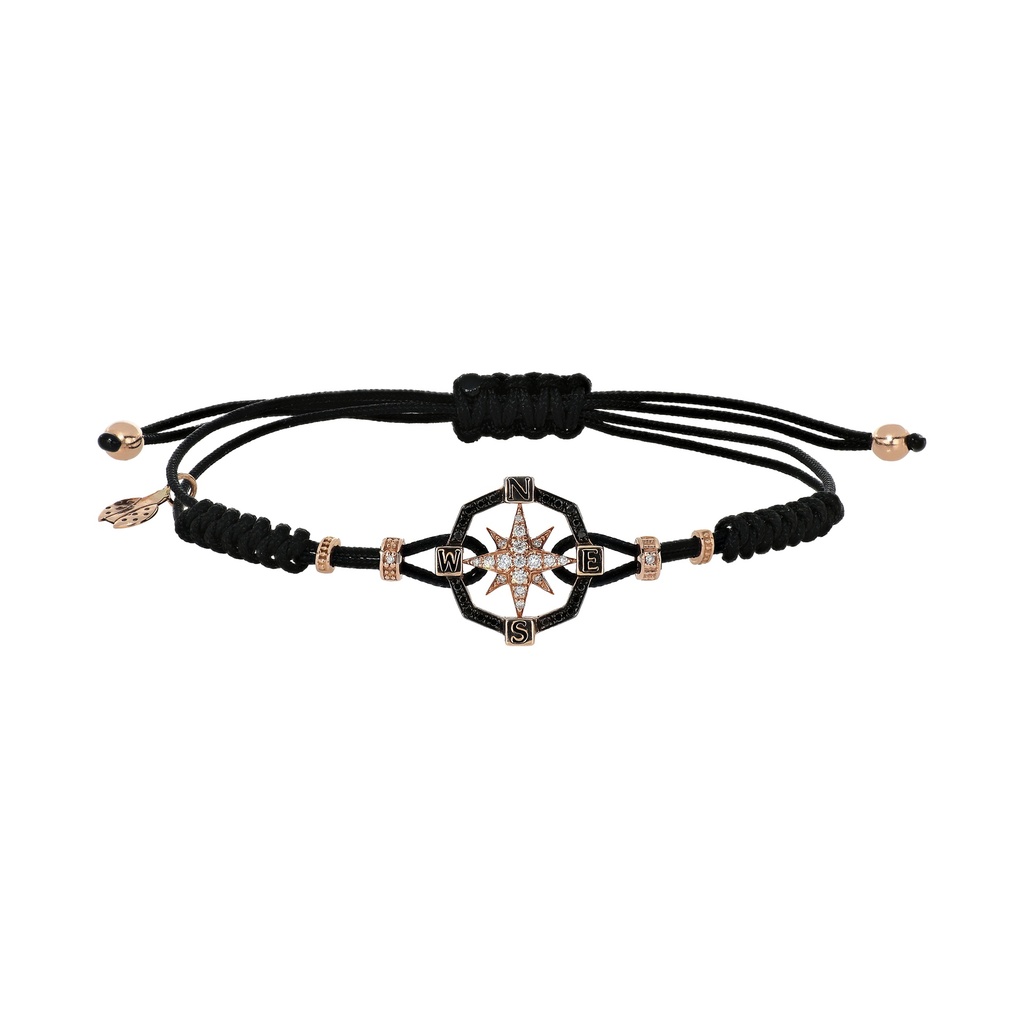 Rose Gold Compass Bracelet
