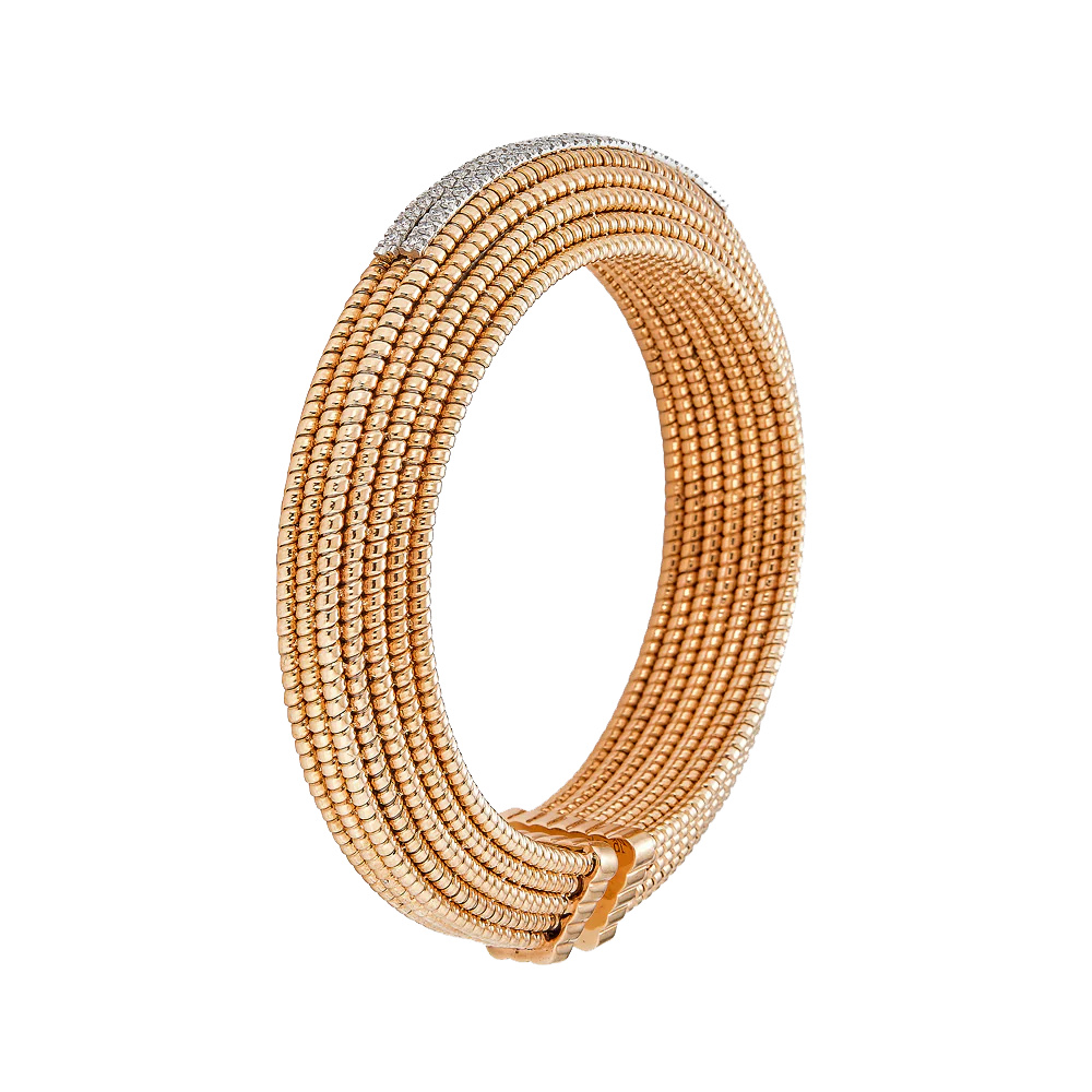 Rose Gold Oro Coil Bracelet