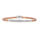 Rose Gold Oro Woven Bracelet