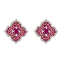 Rose Gold Pasha Stud Earrings