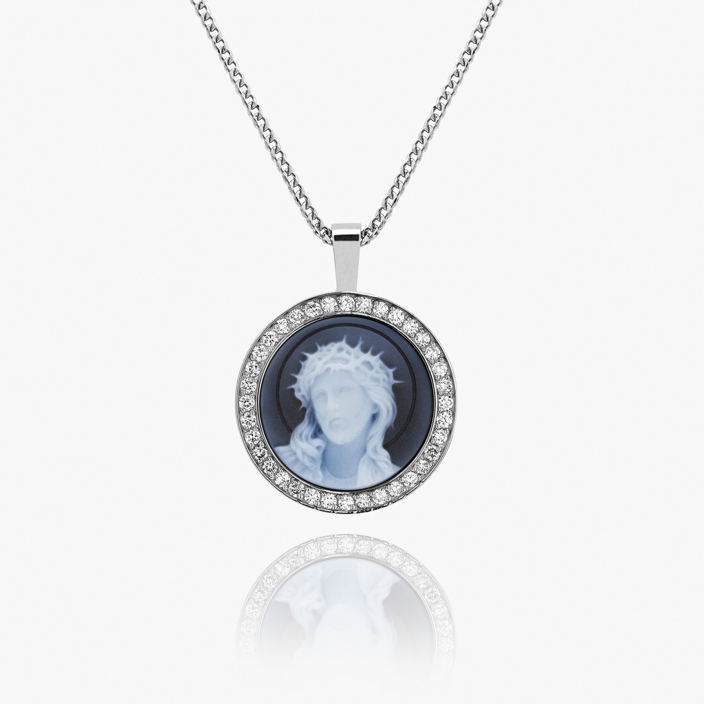 The Agate Jesus Pendant