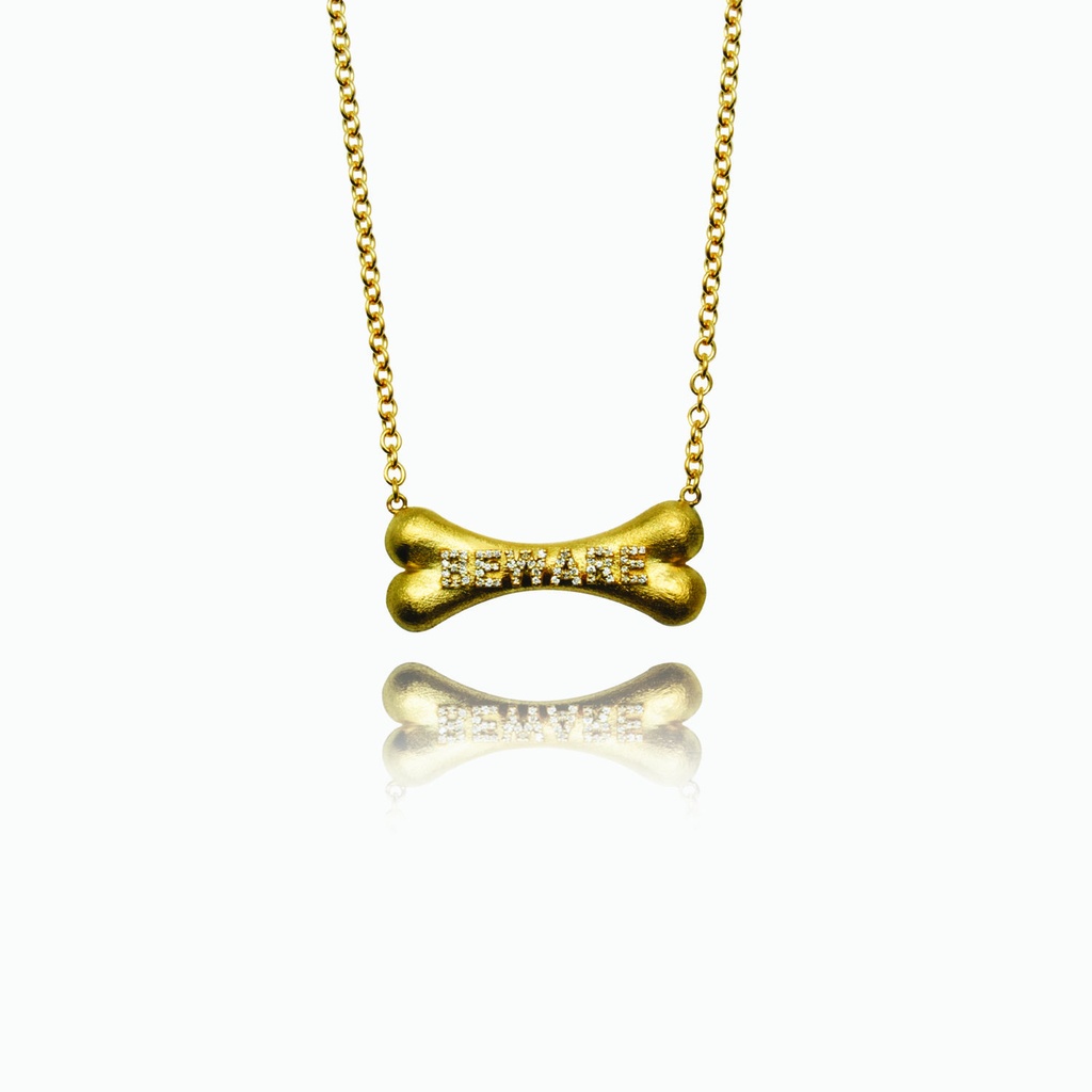 The Beware Bone Pendant – Jason Of Beverly Hills X Tuff Crowd
