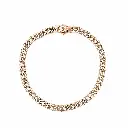 5mm Pave Diamond Cuban Bracelet 