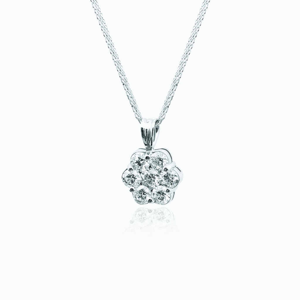 The Diamond Cluster Pendant
