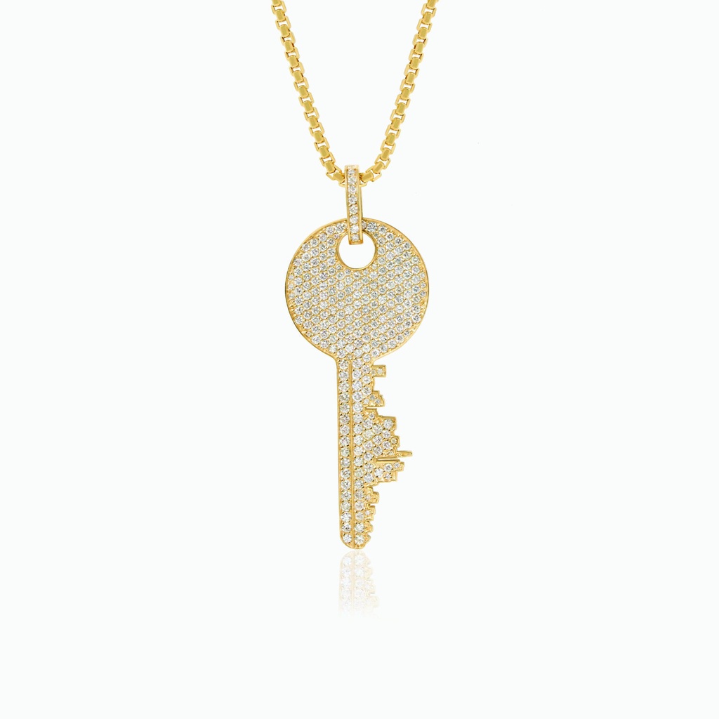 The La Skyline Key Pendant