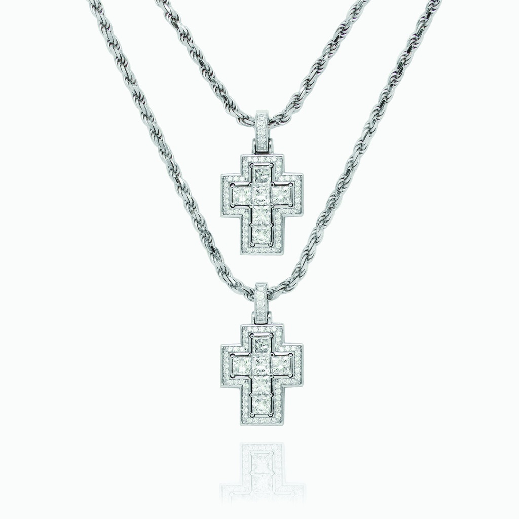 The Princess Cross With Halo Pendant