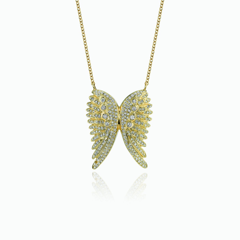 The Spreading Angel Wing Pendant