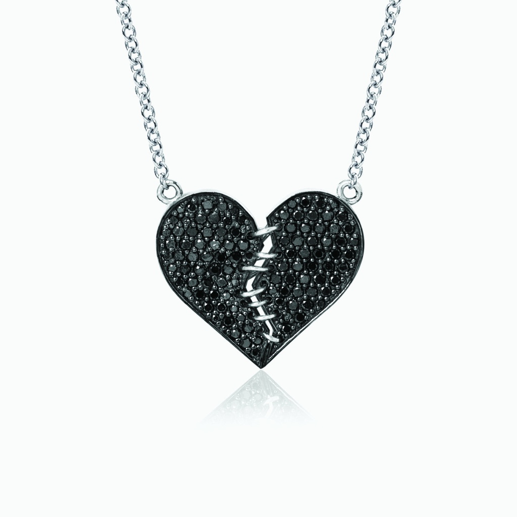 The Stitched Heart Pendant