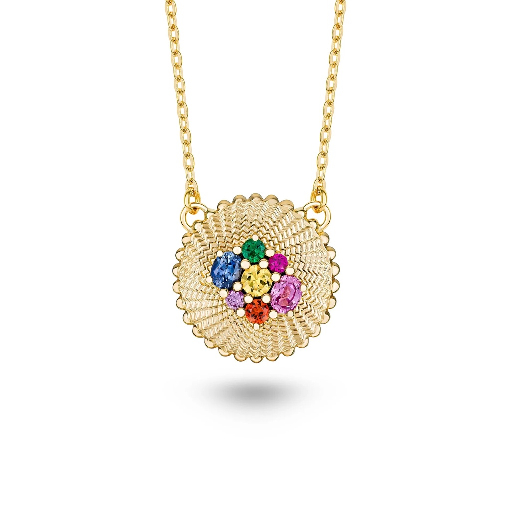 Seven Sisters Rainbow Necklace