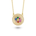 Seven Sisters Rainbow Necklace