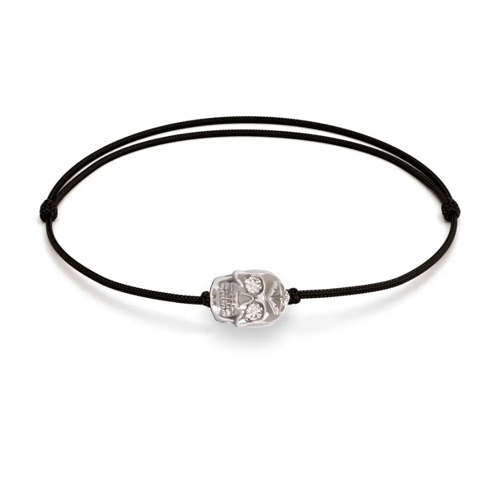 Shamballa Jewels - Skull Orb Bracelet 10mm