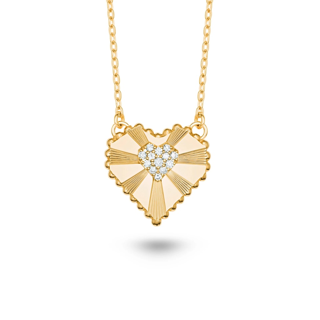Small Heart Of The World Necklace