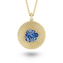 Taygeta Blue Sapphire Necklace