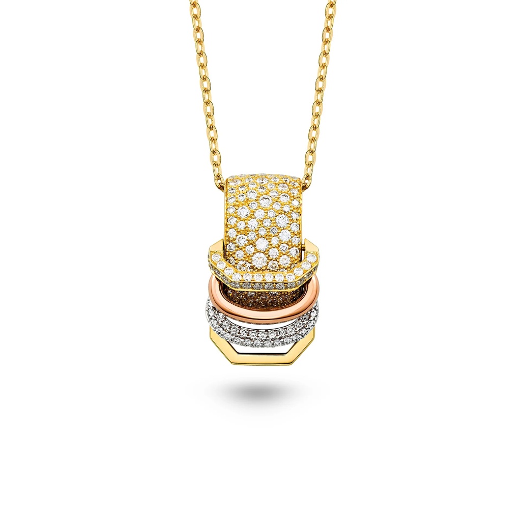 The Akasha Necklace With Diamonds