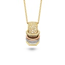 The Akasha Necklace With Diamonds