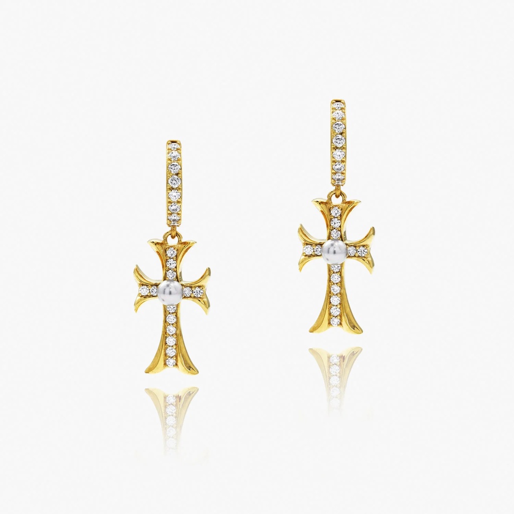 The Camden Cross Earrings