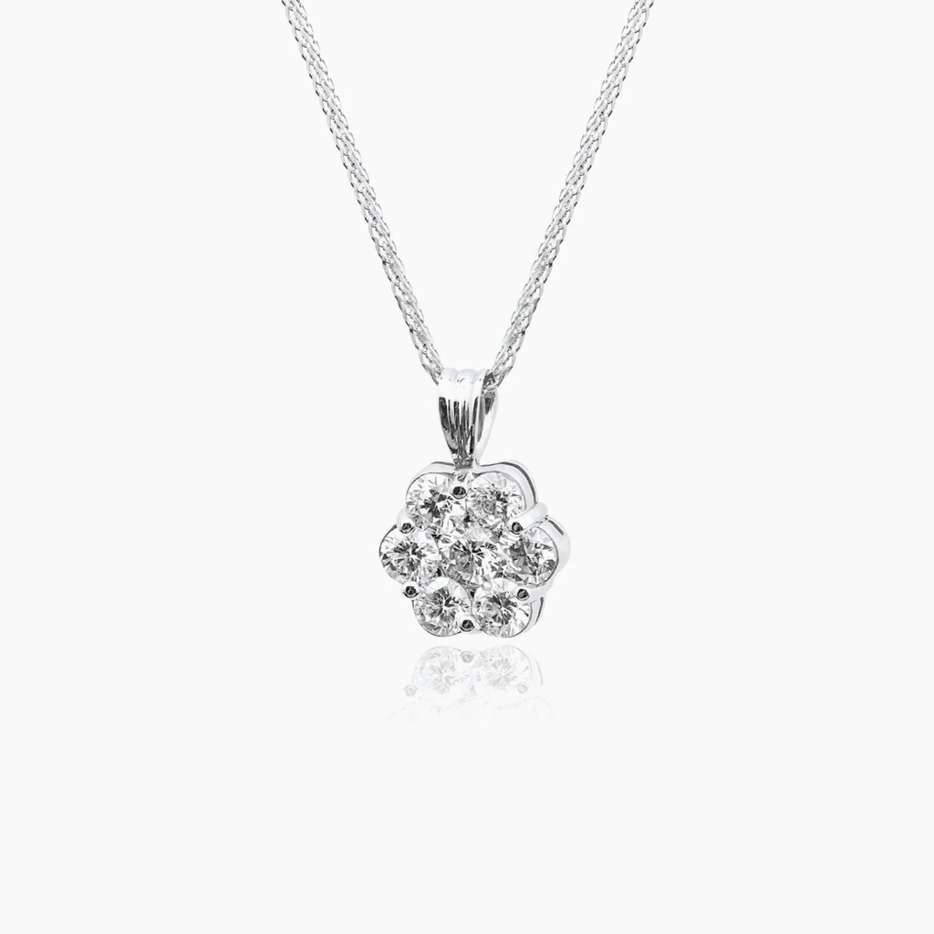 The Diamond Cluster Pendant