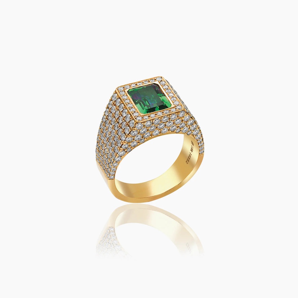 The Emerald Pinky Ring