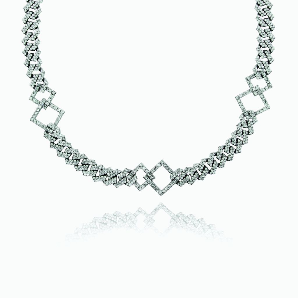 The Architectural Cubanlink Necklace