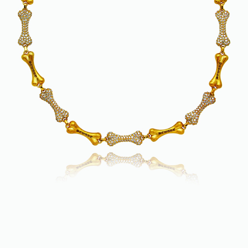The Repeating Bone Necklace – Jason Of Beverly Hills x Tuff Crowd