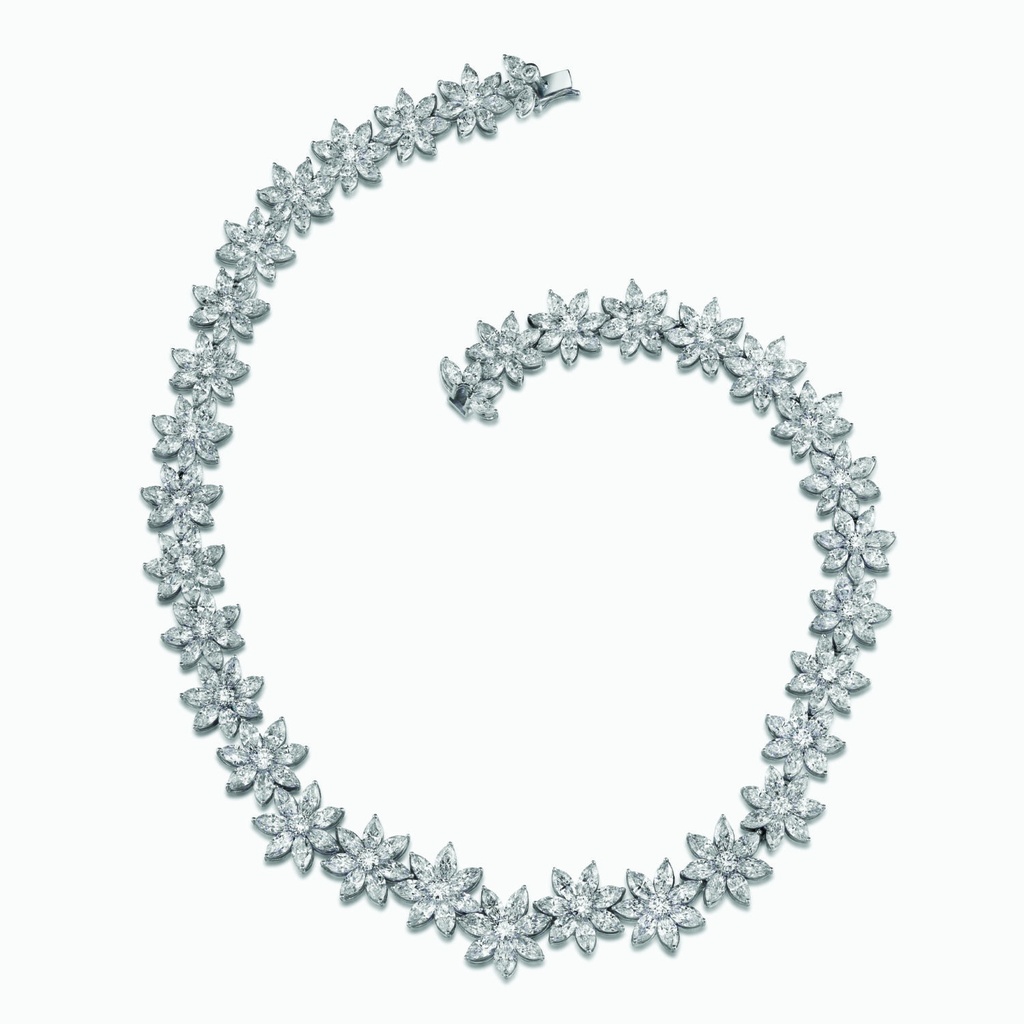 The Marquise Flower Necklace