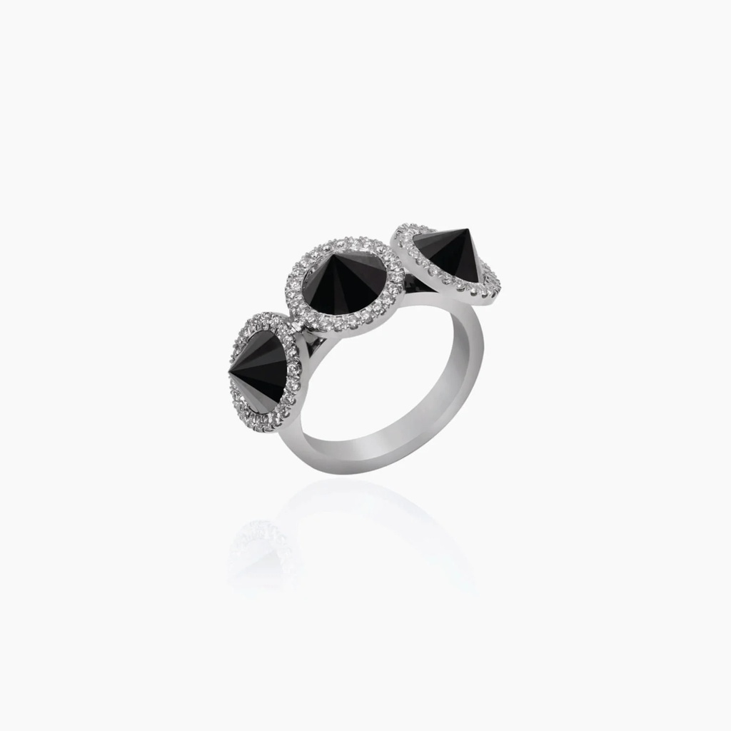 The Inverted Black Diamond Ring