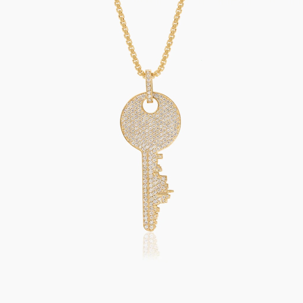The La Skyline Key Pendant