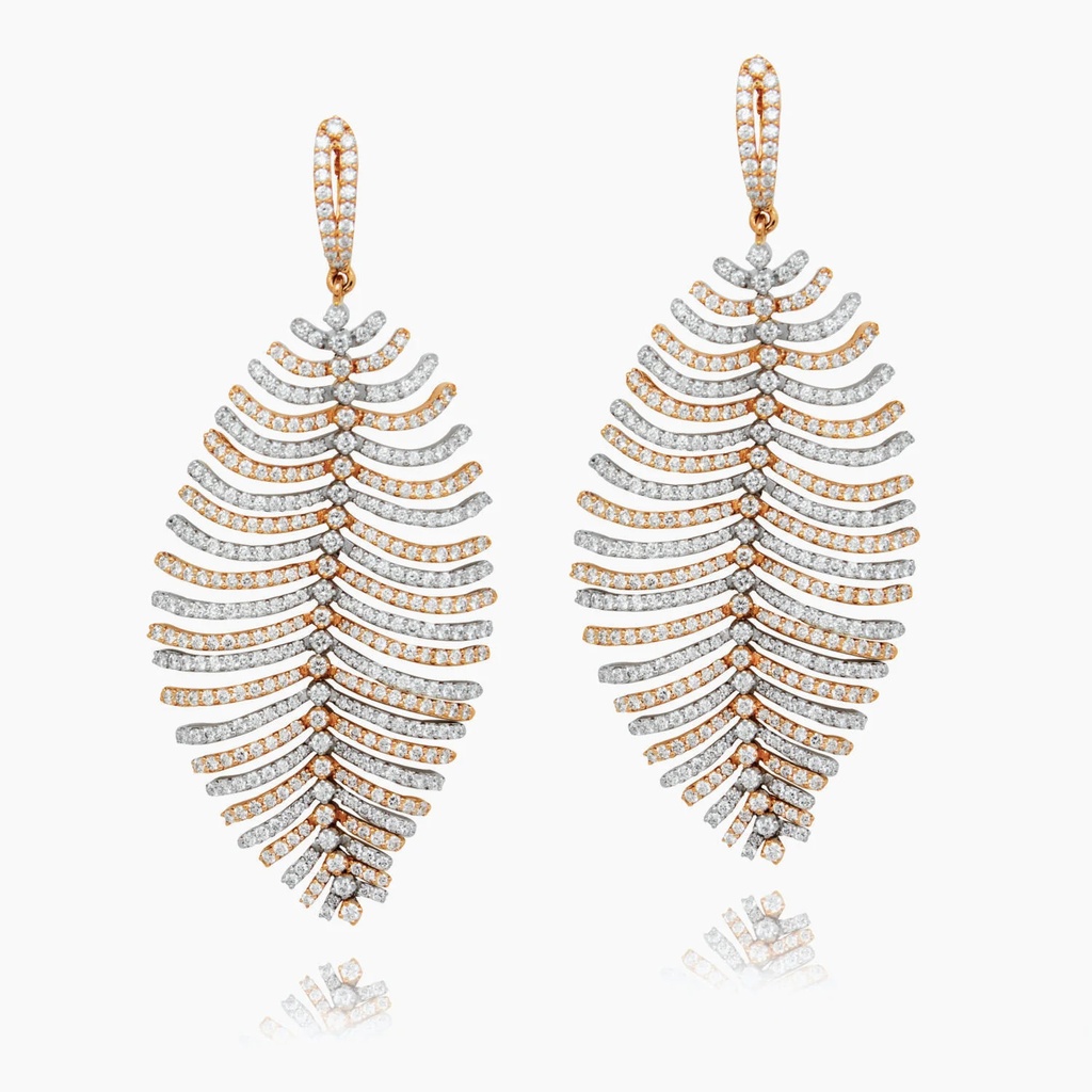 The Leaf Chandelier Earrings