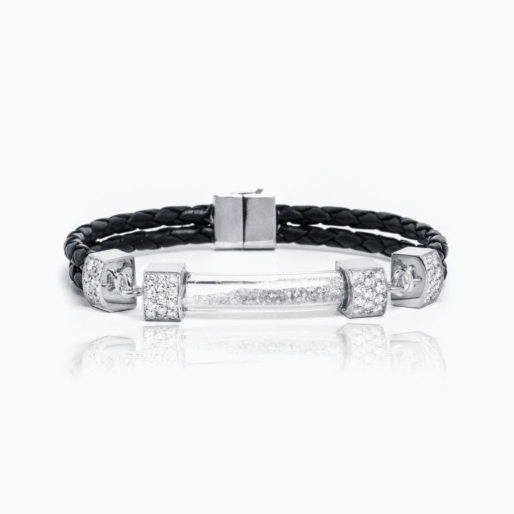 The Leather Strap Vial Bracelet