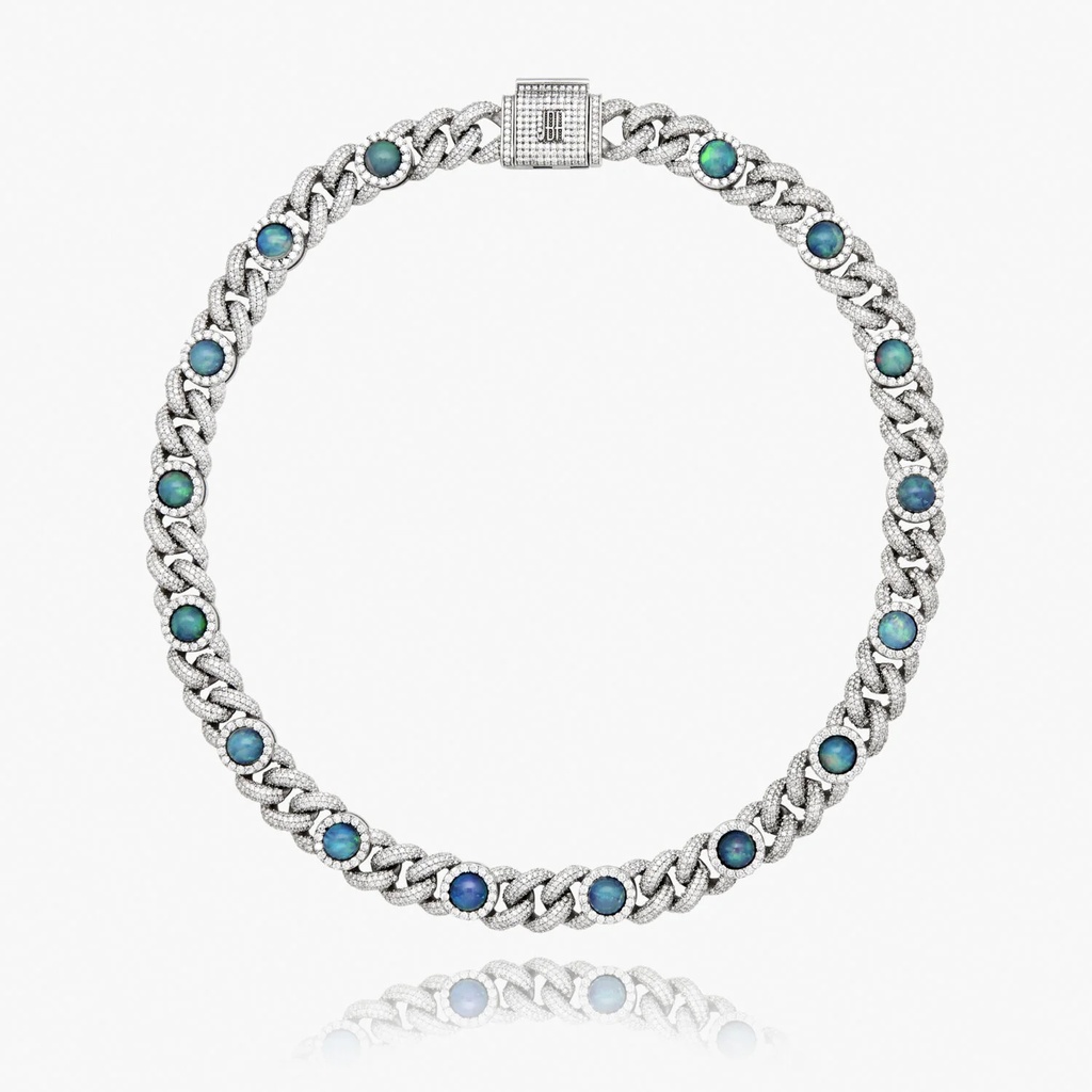 The Opal Cuban Necklace