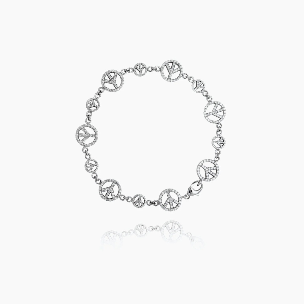 The Peace Sign Bracelet