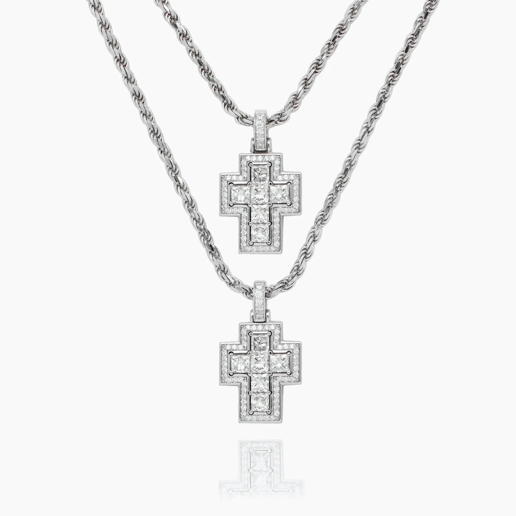The Princess Cross With Halo Pendant