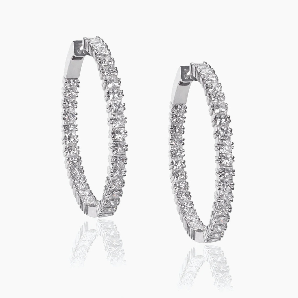 The Princess Hoop Earrings