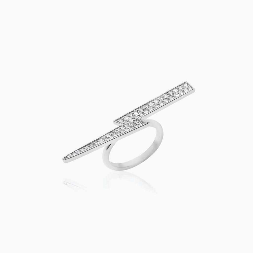 The Single Lightning Bolt Ring