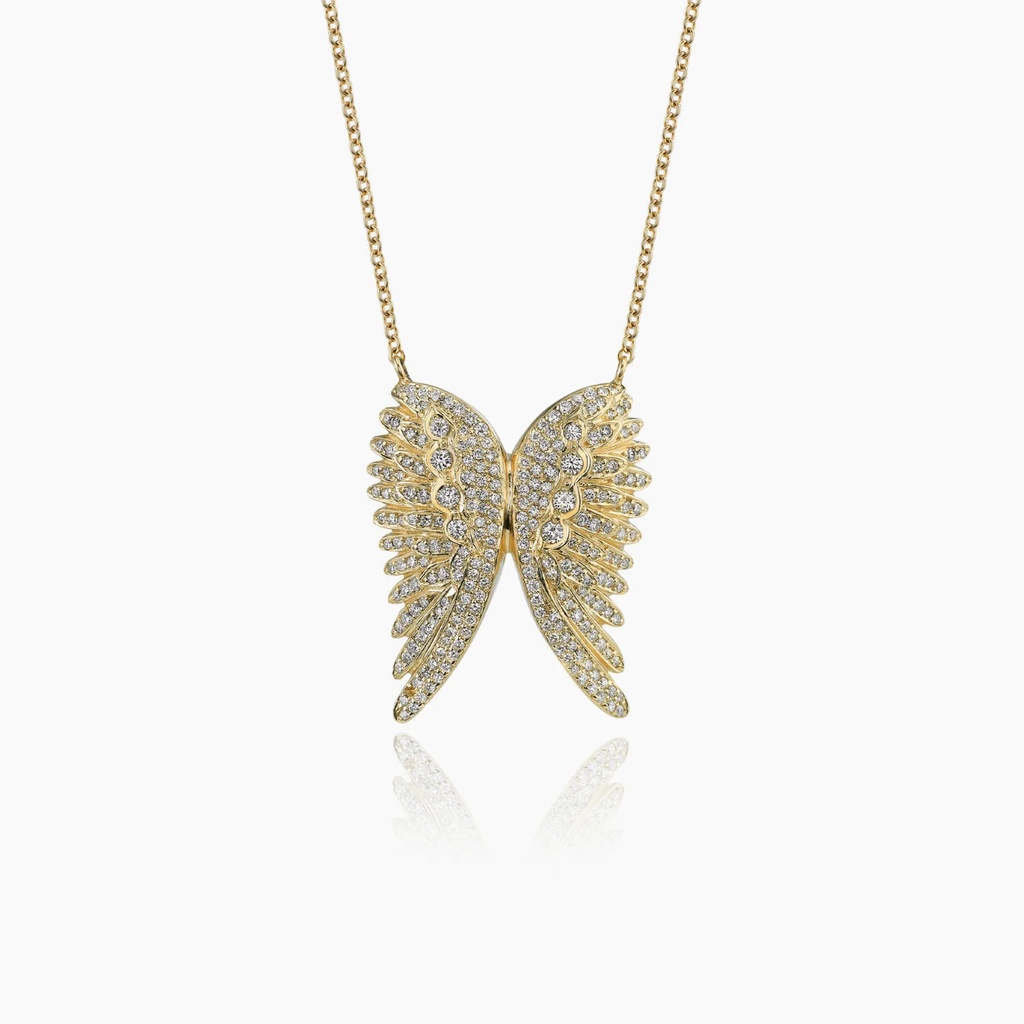 The Spreading Angel Wing Pendant