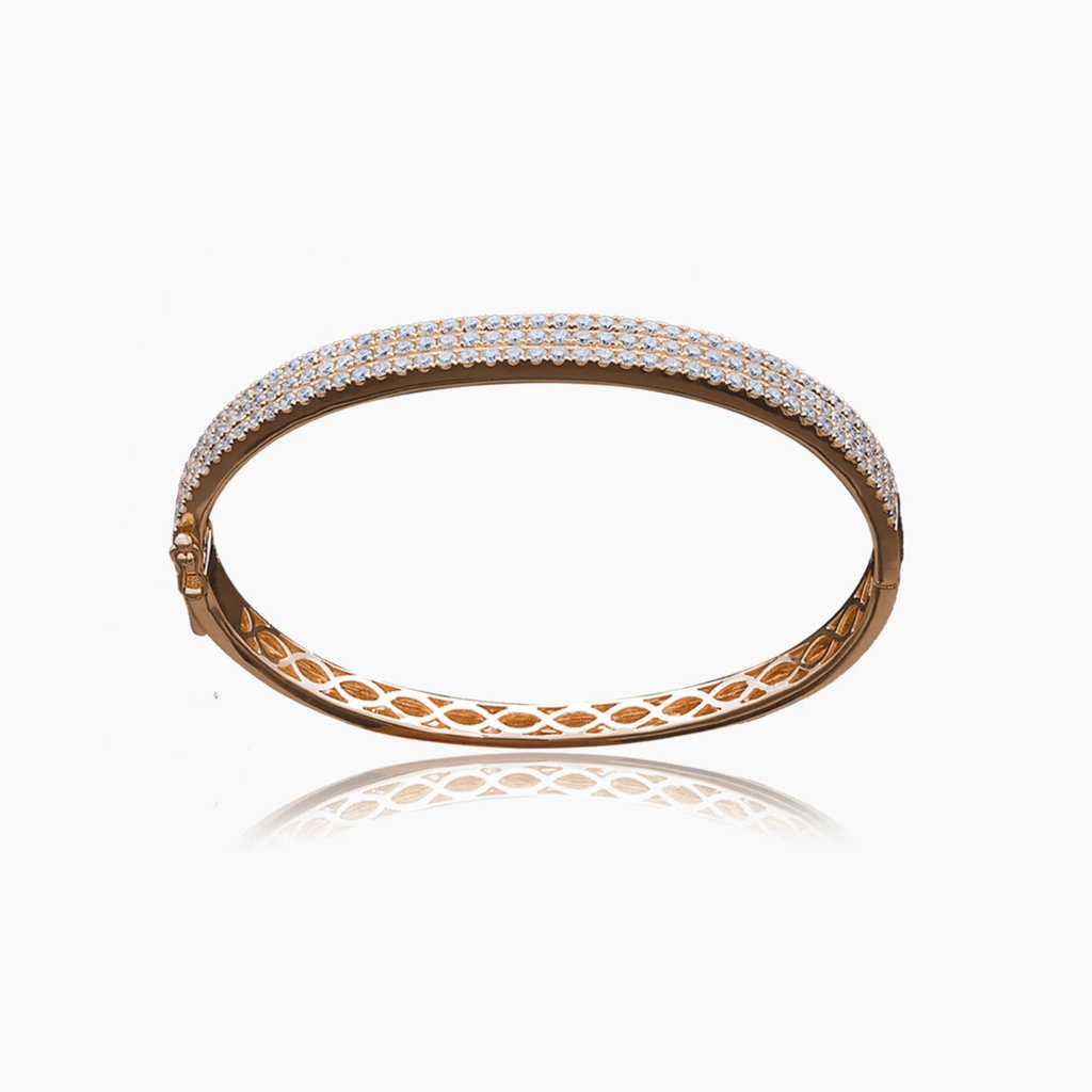The Three Row Bangle