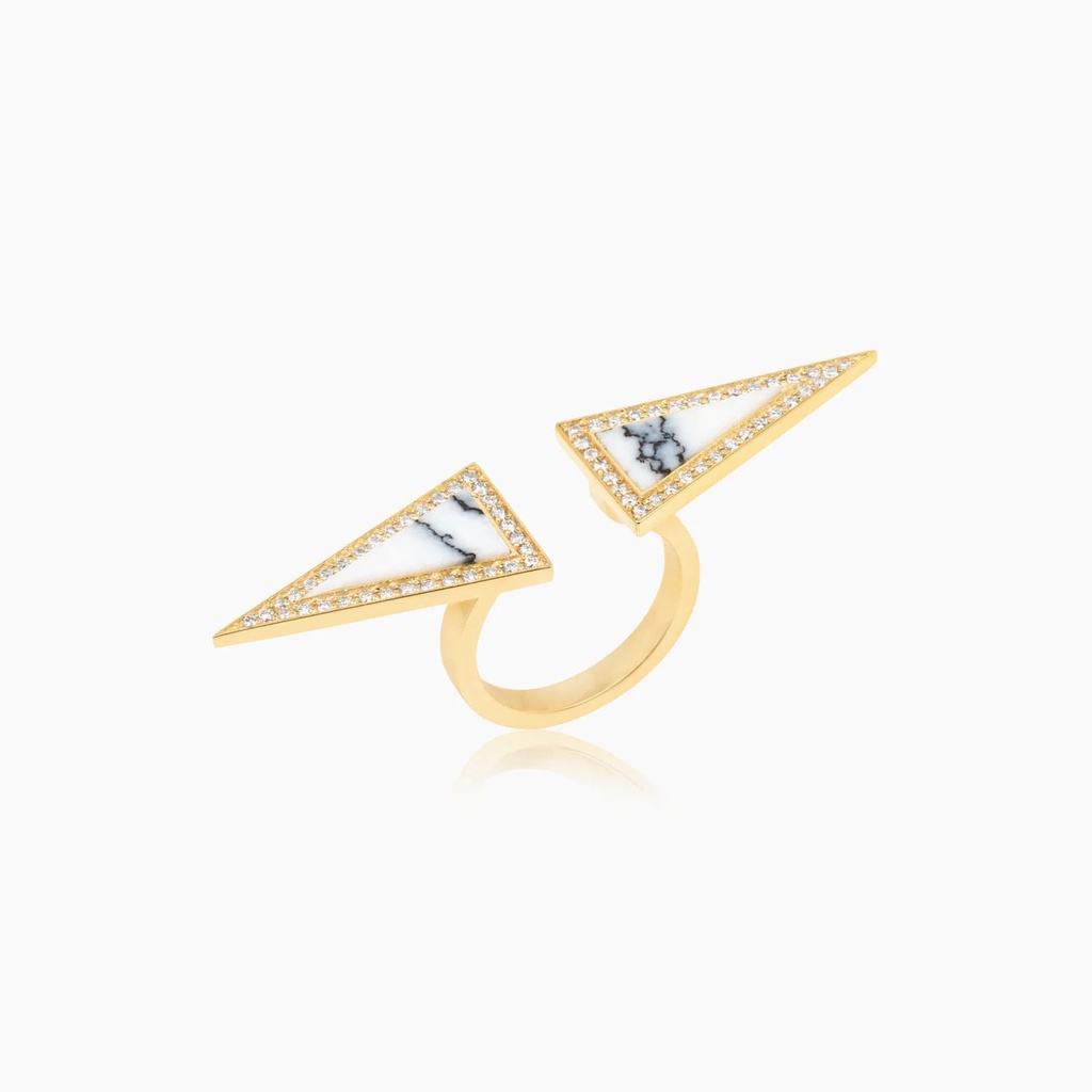 The Triangular Marble Ring