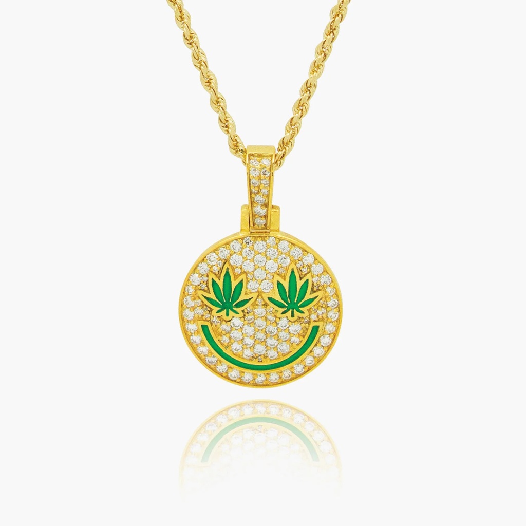The Verde Collection Smiley Face Pendant